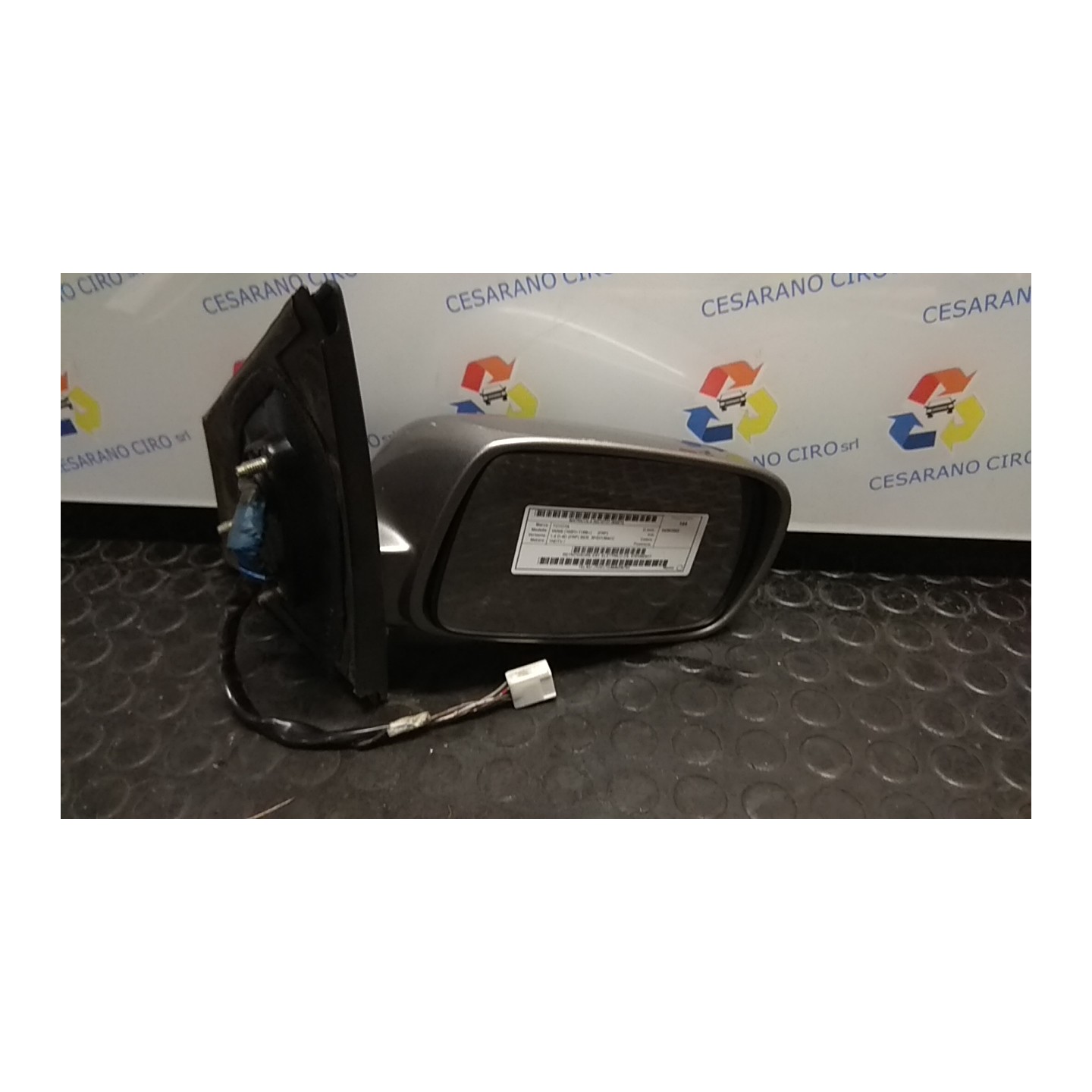 RETROVISORE EST. ELETTRICO DX. 010 TOYOTA YARIS (10/01-11/05)     (FRP) 1NDTV 879100D917