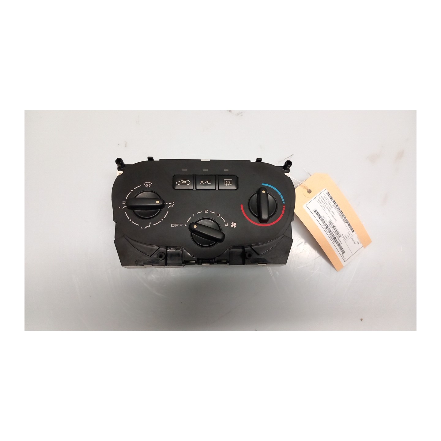 BLOCCO COMANDO CLIMATIZZAZIONE 050 PEUGEOT 307 (04/01-12/06) NFU 6451JP