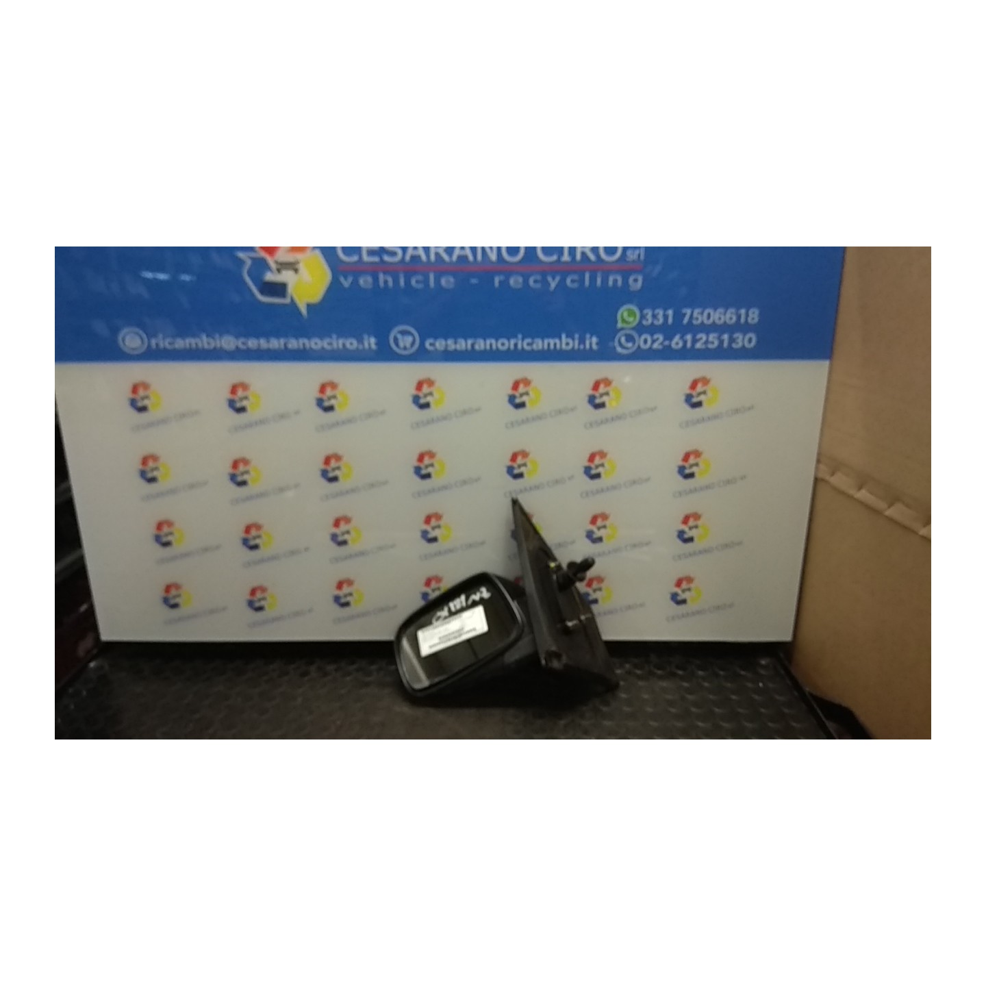 RETROVISORE EST. SX. 011 TOYOTA YARIS (10/01-11/05)     (FRP) 1NDTV 879400D012