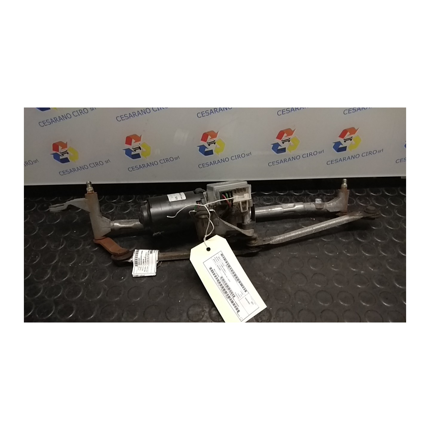 MECCANISMO TERGIPARABREZZA CON MOTORINO 031 LANCIA Y (10/00-03/04) 188A4000 46408351