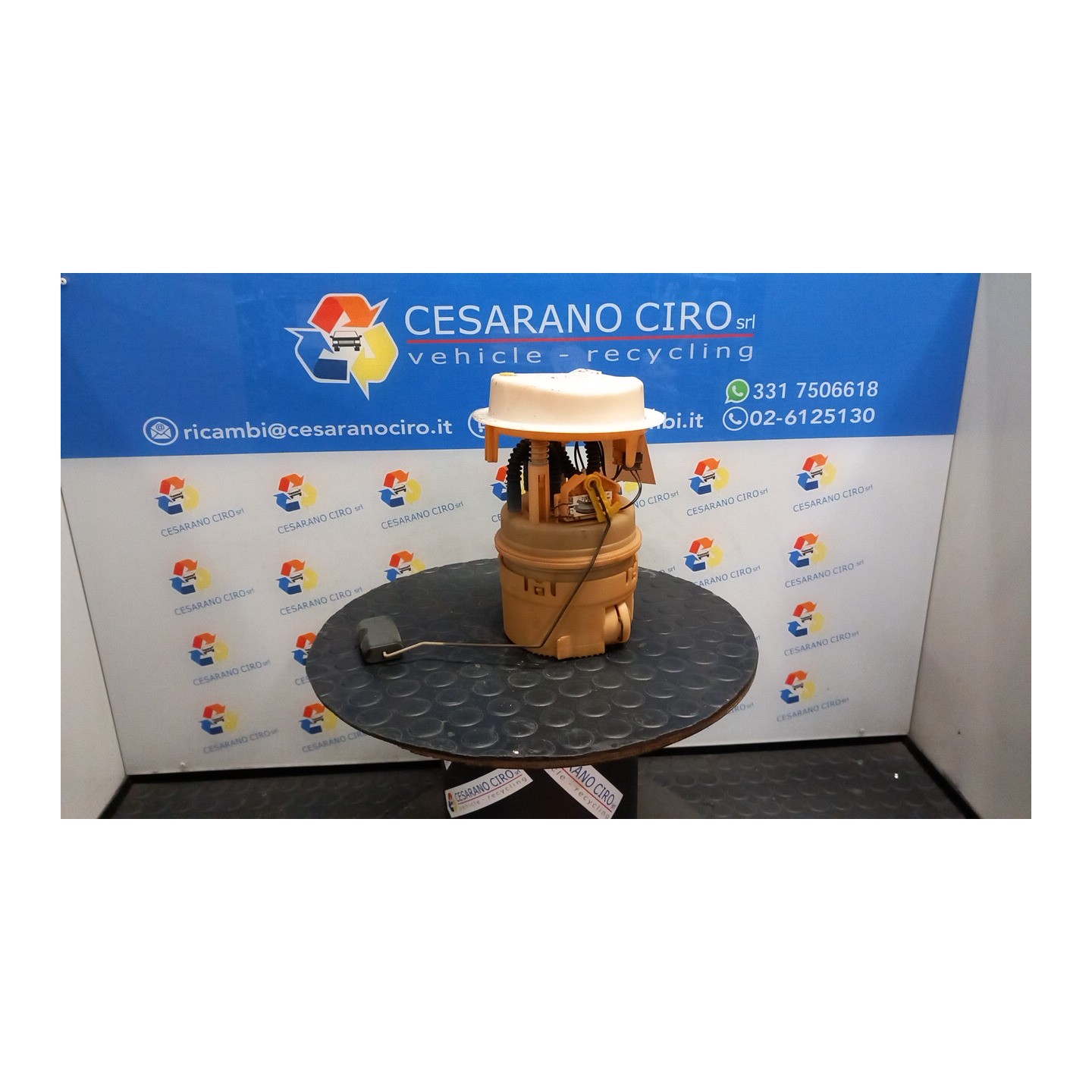 POMPA CARBURANTE C/TRASDUTTORE (GALLEGGIANTE) 065 PEUGEOT 206 (09/98-06/09) KFW 1525H8