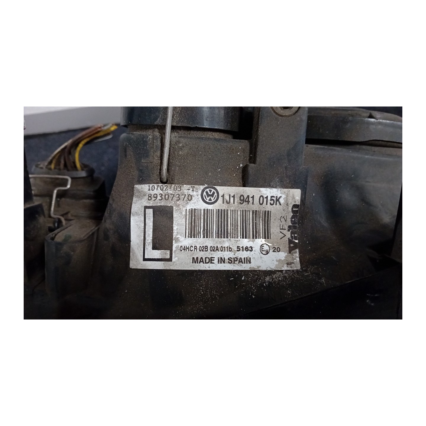PROIETTORE C/FENDINEBBIA SX. 045 VOLKSWAGEN GOLF (1J) (09/97-03/06)  1J1941017K