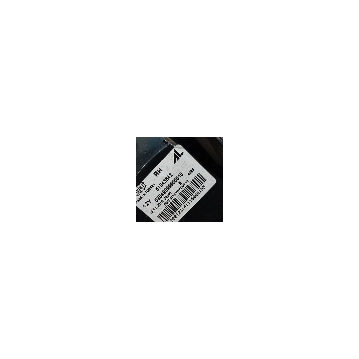 FANALE POST. DX. 050 FIAT PANDA (4Q) (05/16-) 169A4000 51843642