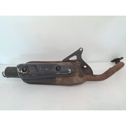 Silenziatore scarico completo Malaguti F12-R Phantom 50 LC (07-) F12-R Phantom 50 LC 