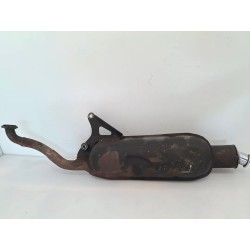 Silenziatore scarico completo Malaguti F12-R Phantom 50 LC (07-) F12-R Phantom 50 LC 