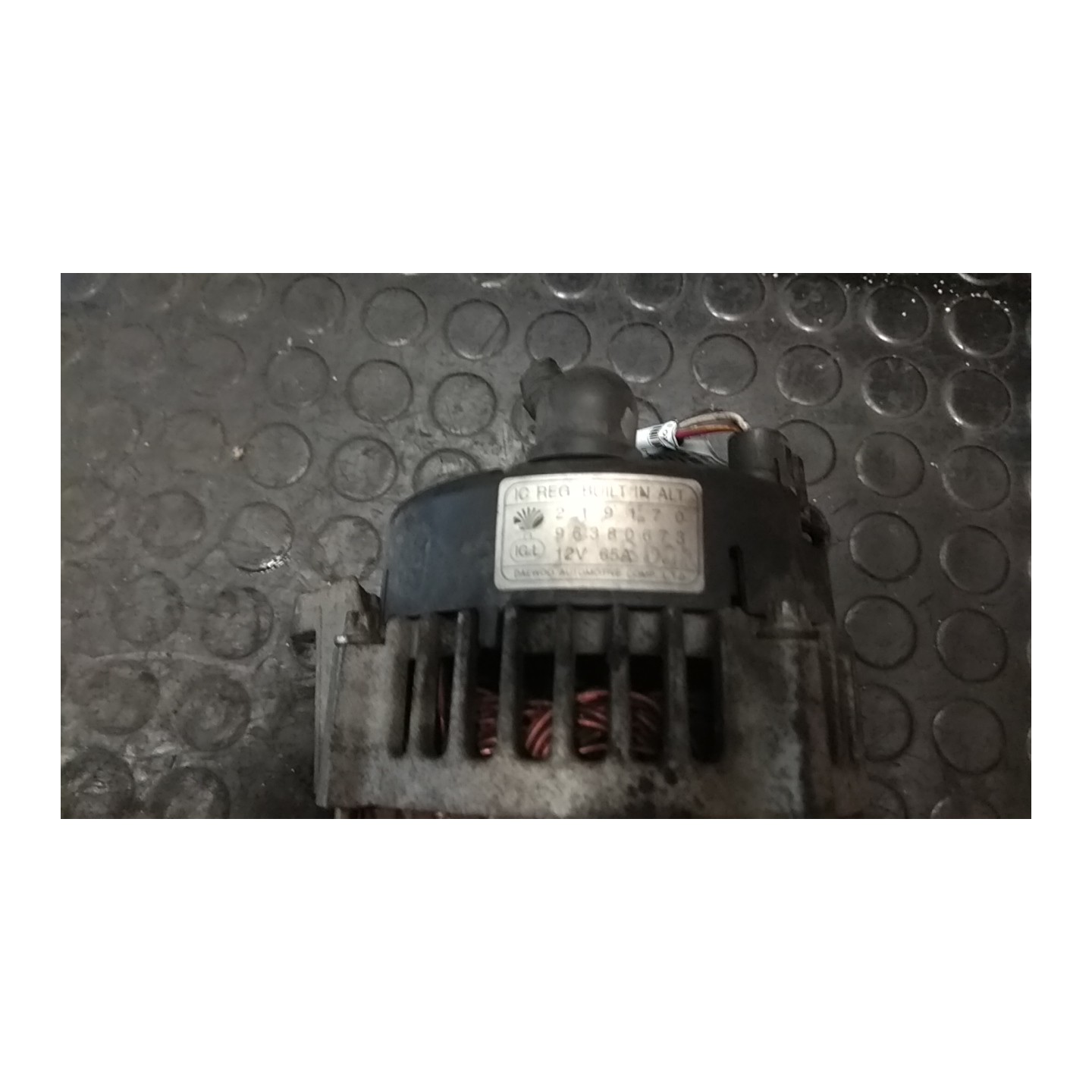 ALTERNATORE DELPHI 033 CHEVROLET (DAEWOO) MATIZ (M100) (12/00-02/06) F8CV 96380673