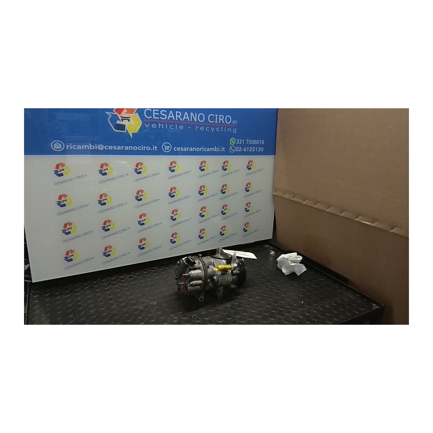 COMPRESSORE A/C 051 CITROEN C4 PICASSO (09/06-08/13) RHJ 648728
