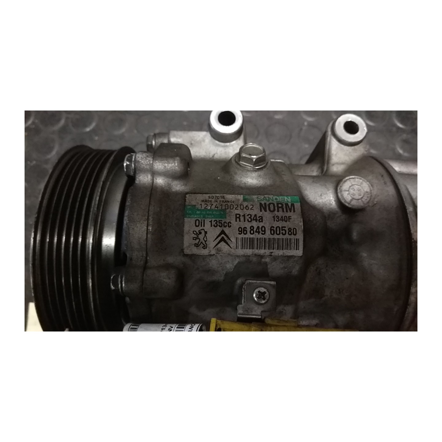 COMPRESSORE A/C 051 CITROEN C4 PICASSO (09/06-08/13) RHJ 648728