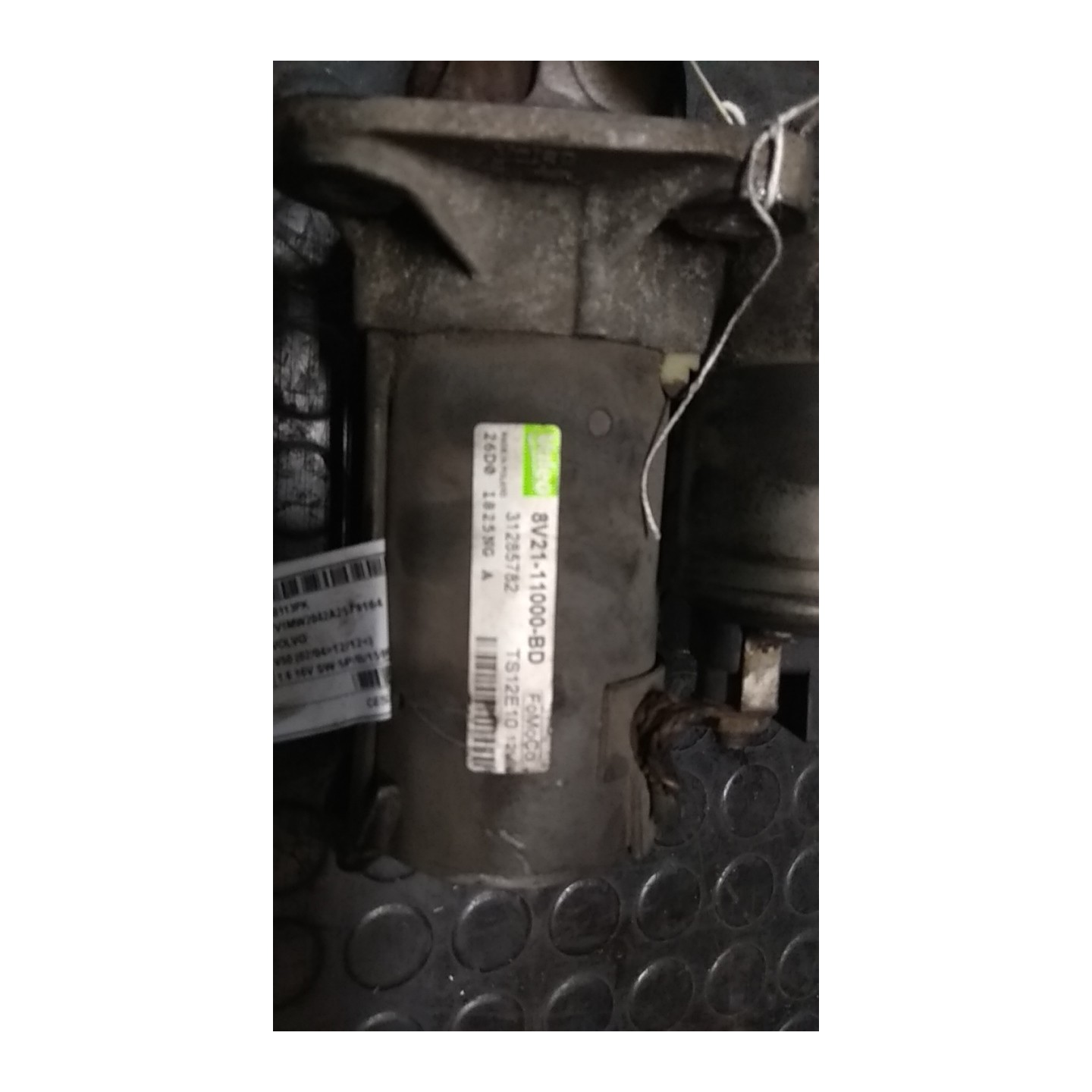 MOTORINO AVVIAMENTO ROTAZ. 052 VOLVO V50 (02/04-12/12) B4164S3 36000983