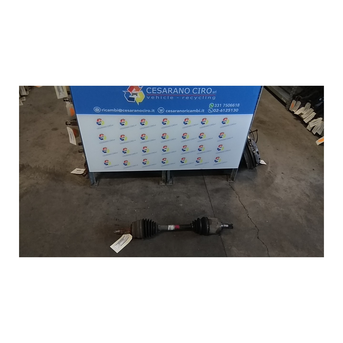 SEMIALBERO ANT. COMPL. DX. 059 HYUNDAI TUCSON (07/04-10/10) D4EA 495002E850