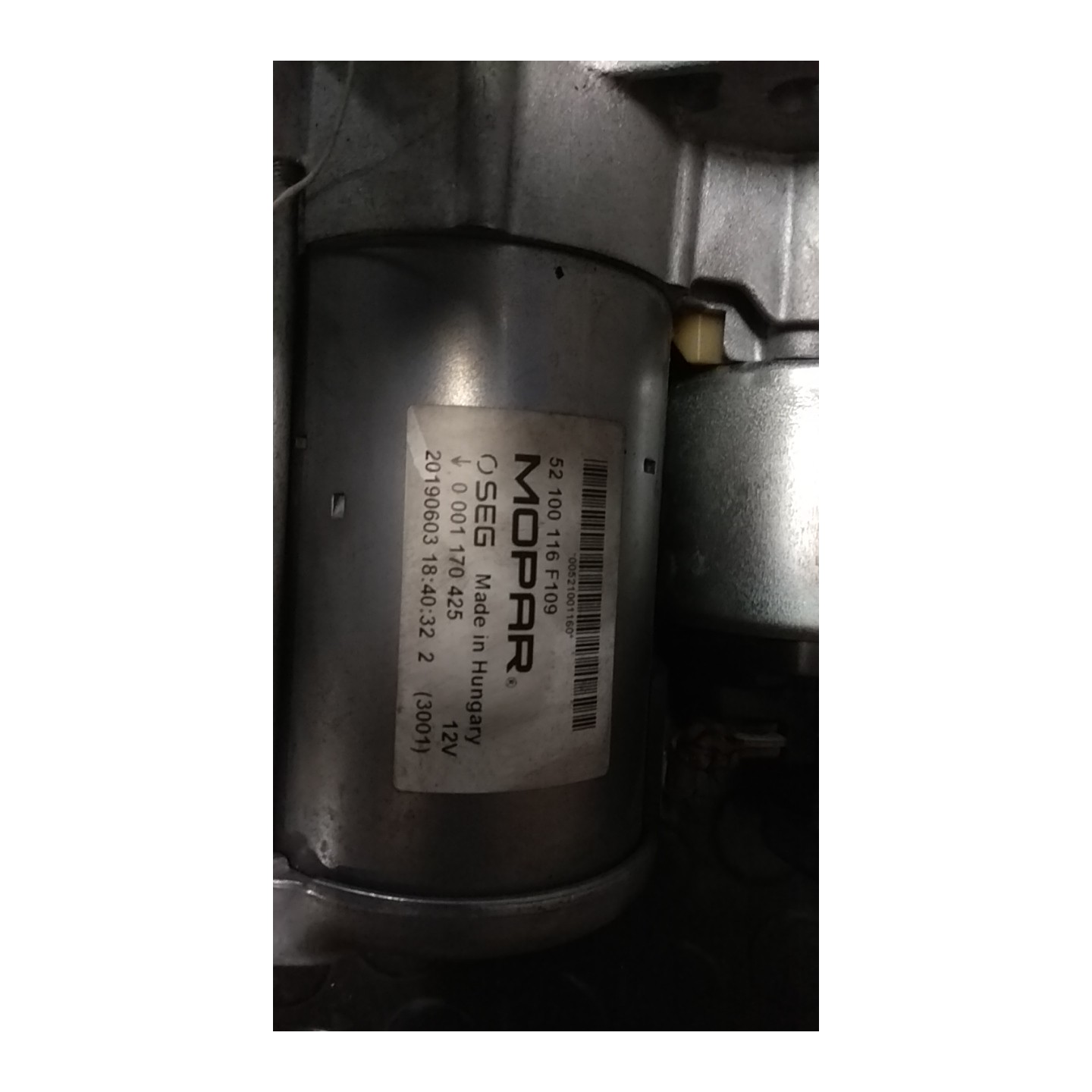 MOTORINO AVVIAMENTO P/START&STOP ROTAZ. 064 FIAT 500 (4S) (06/15-) 169A4000 71795387