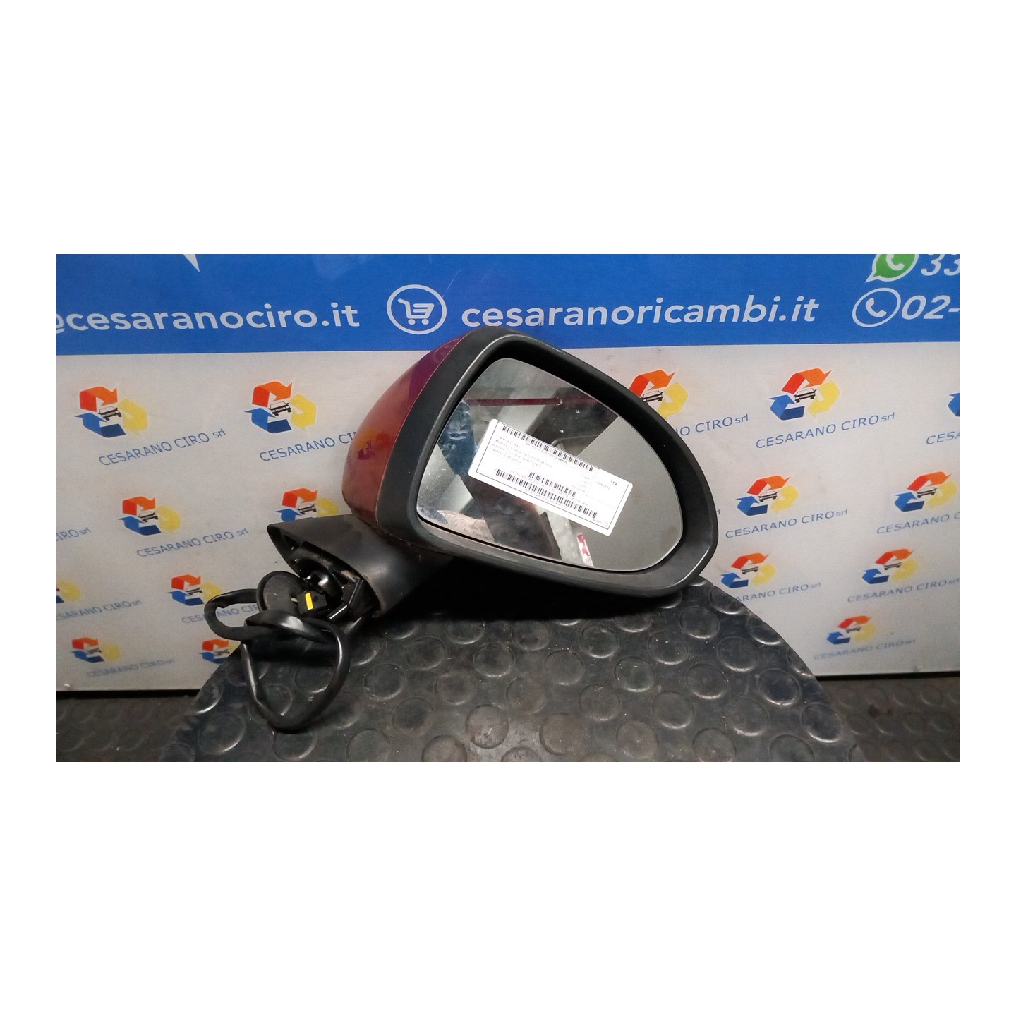 RETROVISORE EST. REGOLAZ. ELETTR. DX. 009 OPEL CORSA (S07) (01/11-05/15) A12XER 13187618