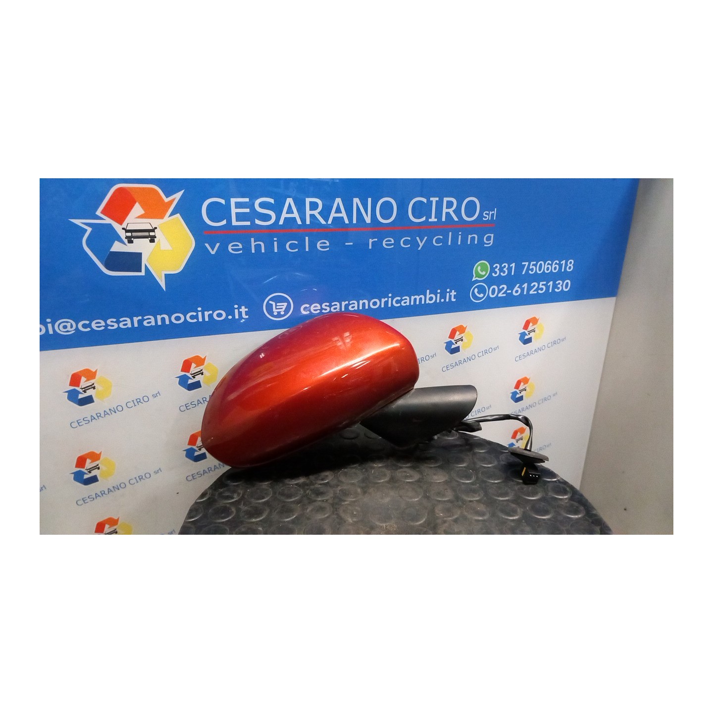 RETROVISORE EST. REGOLAZ. ELETTR. DX. 009 OPEL CORSA (S07) (01/11-05/15) A12XER 13187618