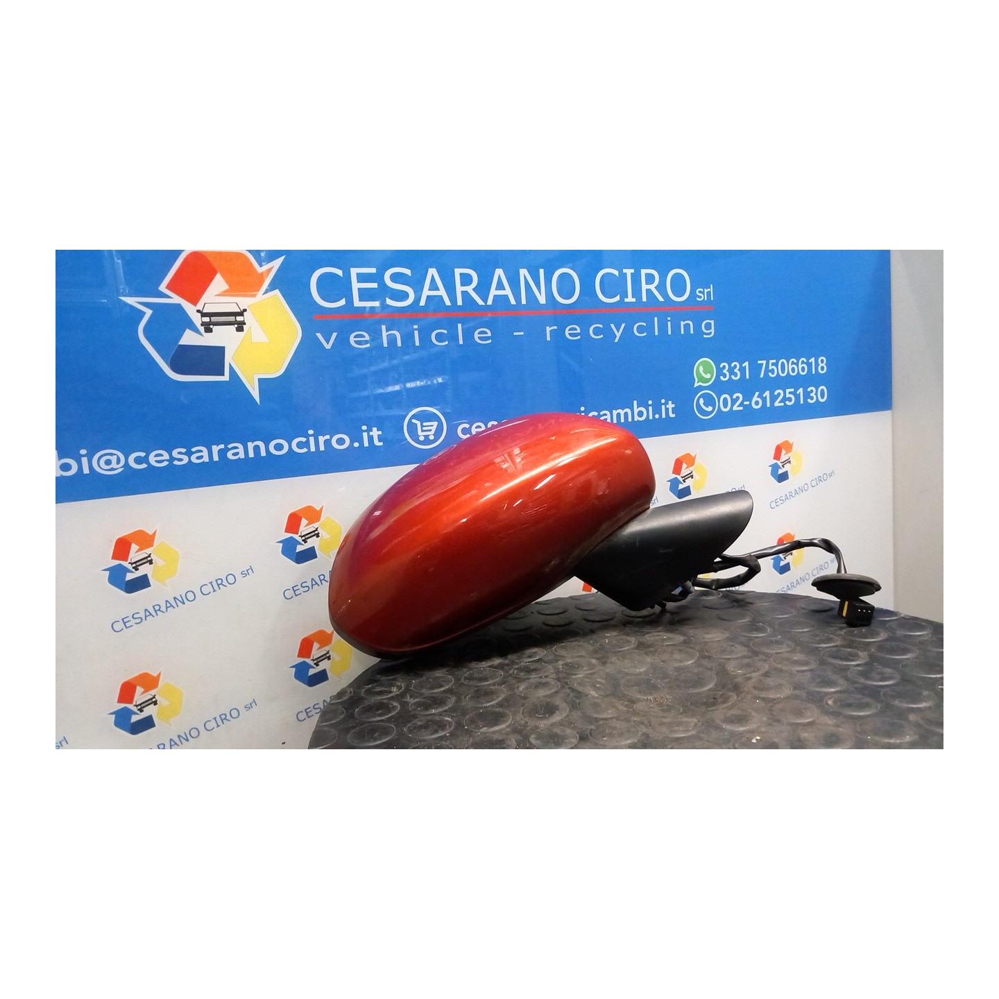 RETROVISORE EST. REGOLAZ. ELETTR. DX. 009 OPEL CORSA (S07) (01/11-05/15) A12XER 13187618