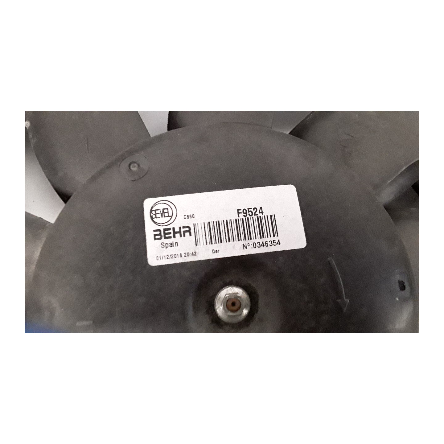 CONVOGLIATORE ARIA C/ELETTROVENTOLE P/A/C 030 FIAT DUCATO FURGONE (4Y) (04/14-07/ F1AGL411C 1399671080