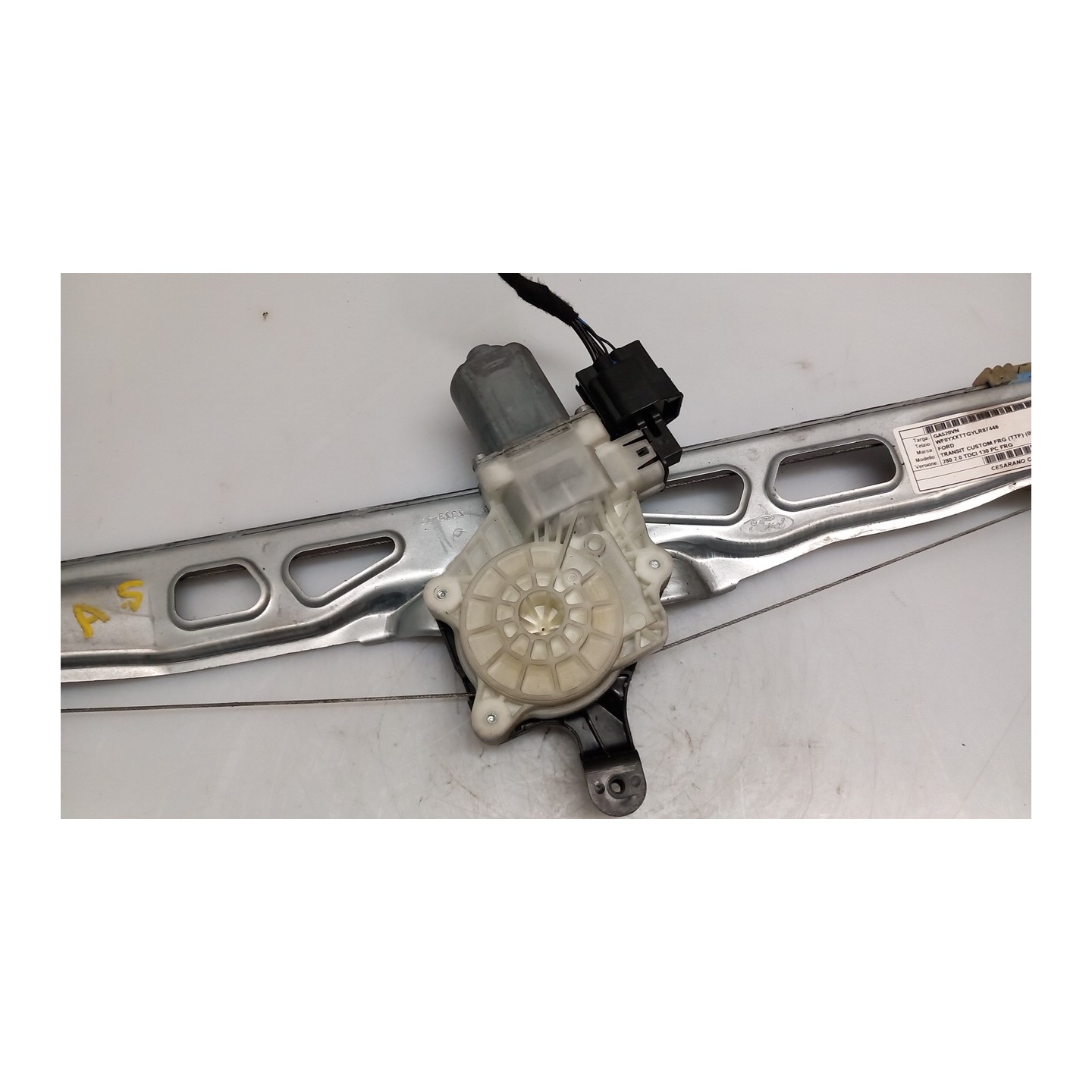 ALZACRISTALLO ELETTR. PORTA ANT. CON MOTORINO SX. 085 FORD TRANSIT CUSTOM FRG (TTF) (01/1 BKFB 2473815