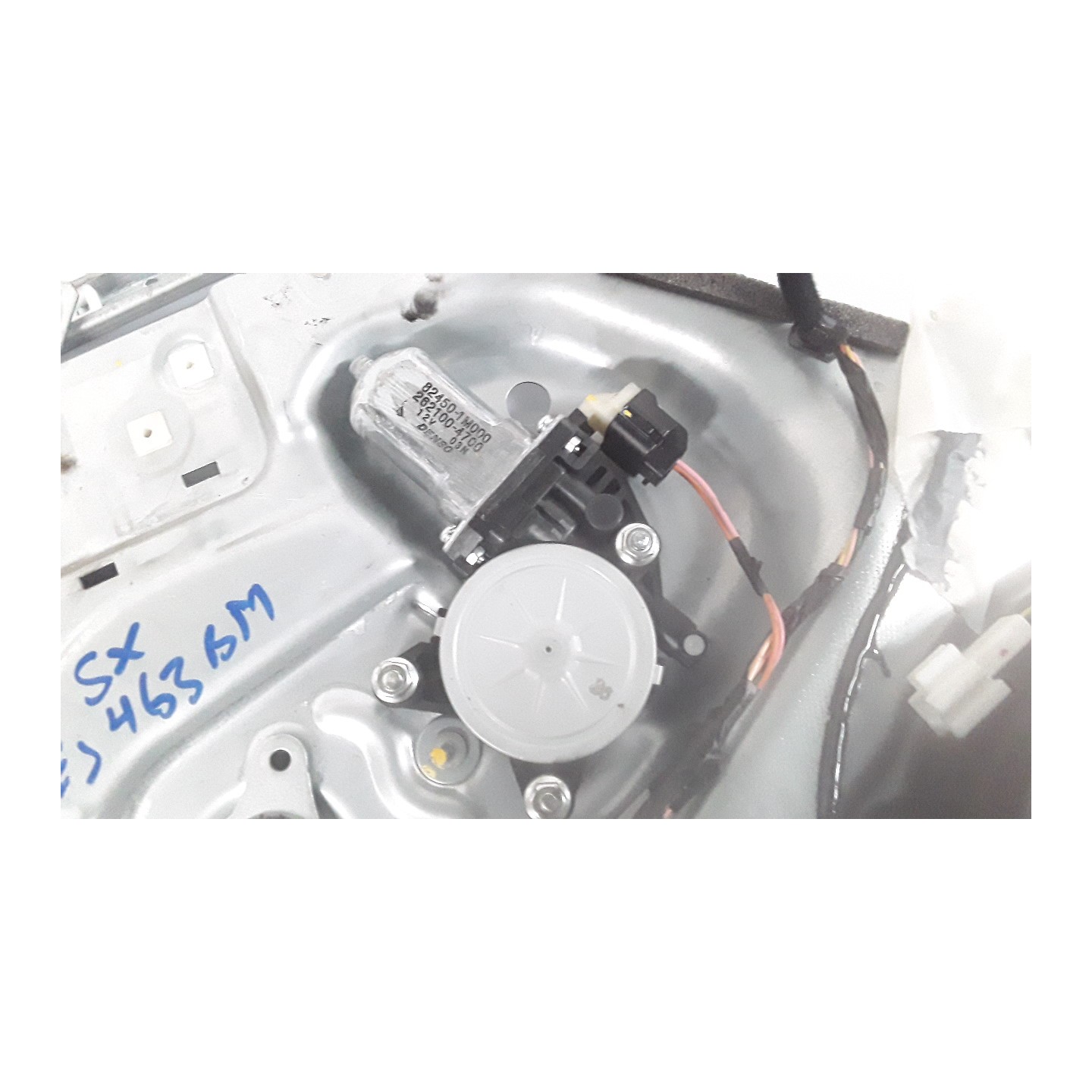 ALZACRISTALLO ELETTR. PORTA POST. SX. 116 KIA SOUL 1A SERIE (03/09-03/14) G4FC 834012K000