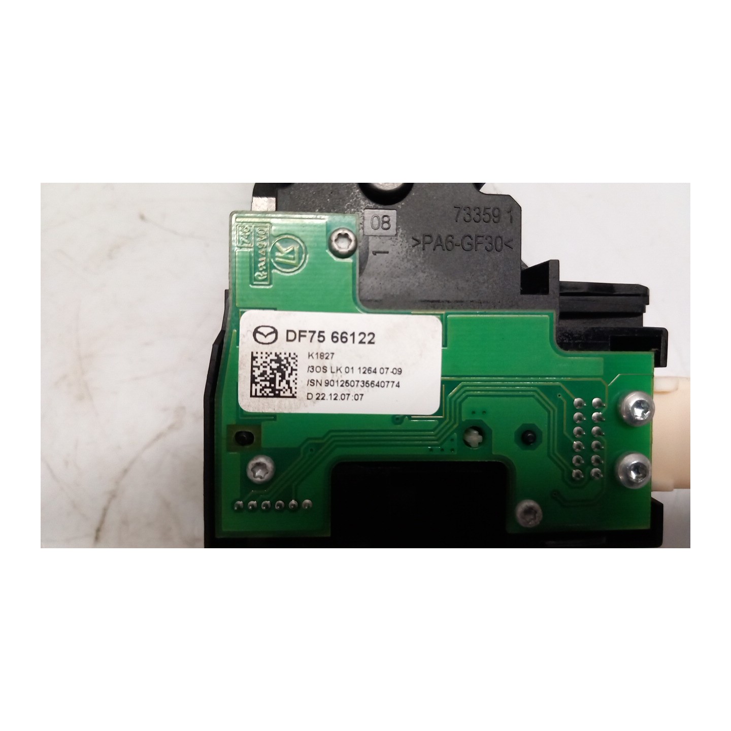 BLOCCO COMANDO VOLANTE LUCI 141 MAZDA MAZDA 6 2A SERIE (02/08-) RF DF7166122