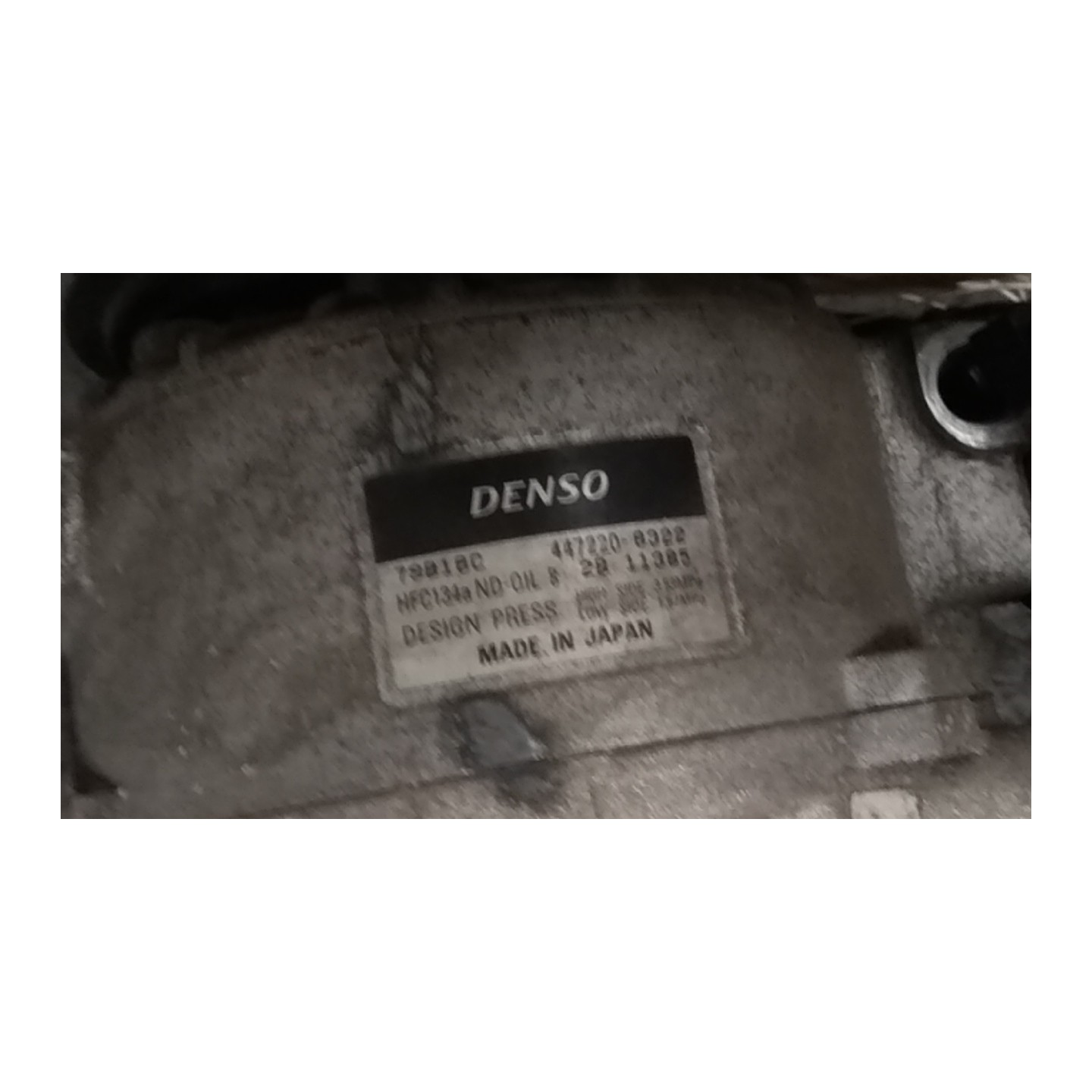 COMPRESSORE A/C 082 OPEL ZAFIRA (T98) (03/99-12/05) X20DTL 24430319
