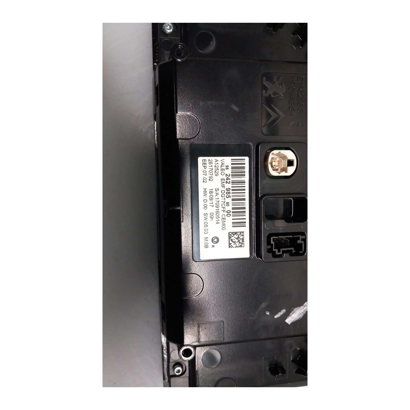 DISPLAY MULTIFUNZIONE TOUCHSCREEN 005 PEUGEOT 308 (07/13-12/18) BH01 9811486280