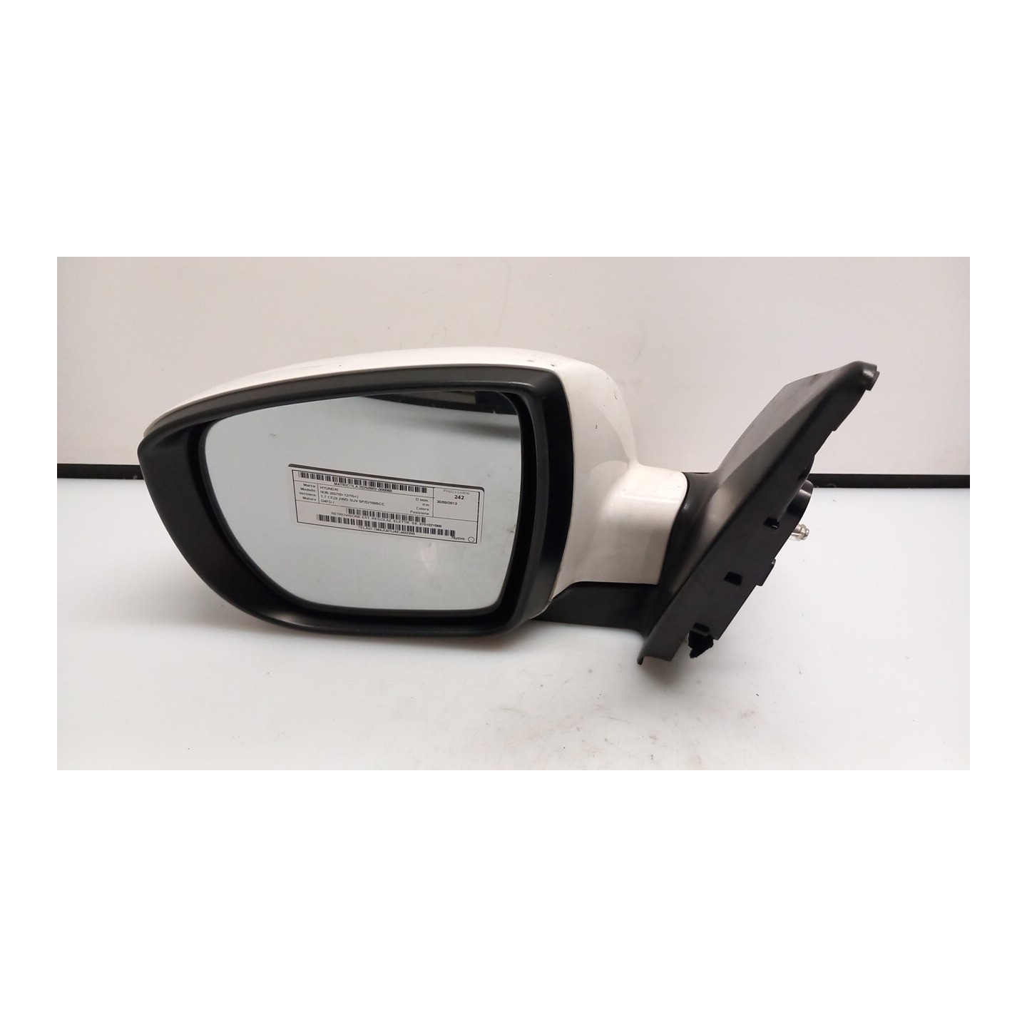 RETROVISORE EST. REGOLAZ. ELETTR. SX. 060 HYUNDAI IX35 (02/10-12/15) D4FD 876102Y000