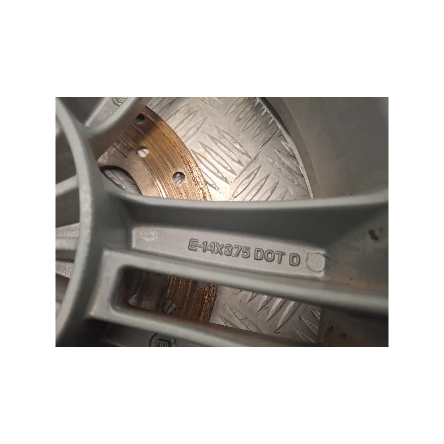 Ruota posteriore Piaggio Mp3 Yourban Mp3 300 Yourban ERL Euro 3 