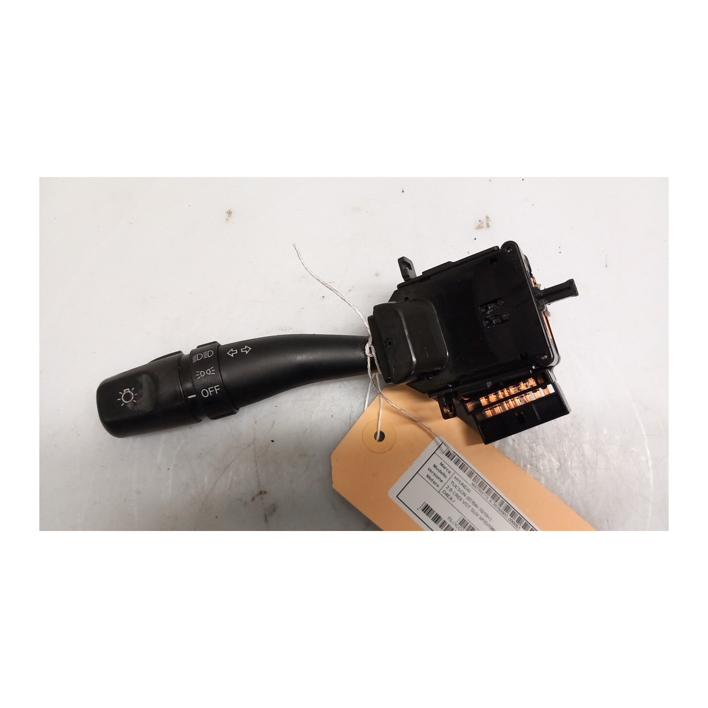 BLOCCO COMANDO VOLANTE LUCI 051 HYUNDAI TUCSON (07/04-10/10) D4EA 934102E005