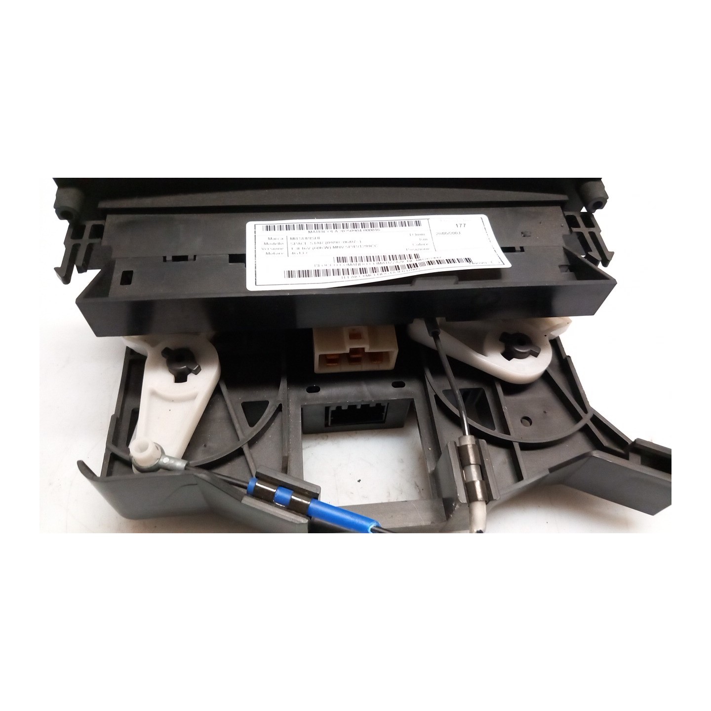 BLOCCO COMANDO CLIMATIZZAZIONE 016 MITSUBISHI SPACE STAR (09/98-06/07) 4G13 MR262492