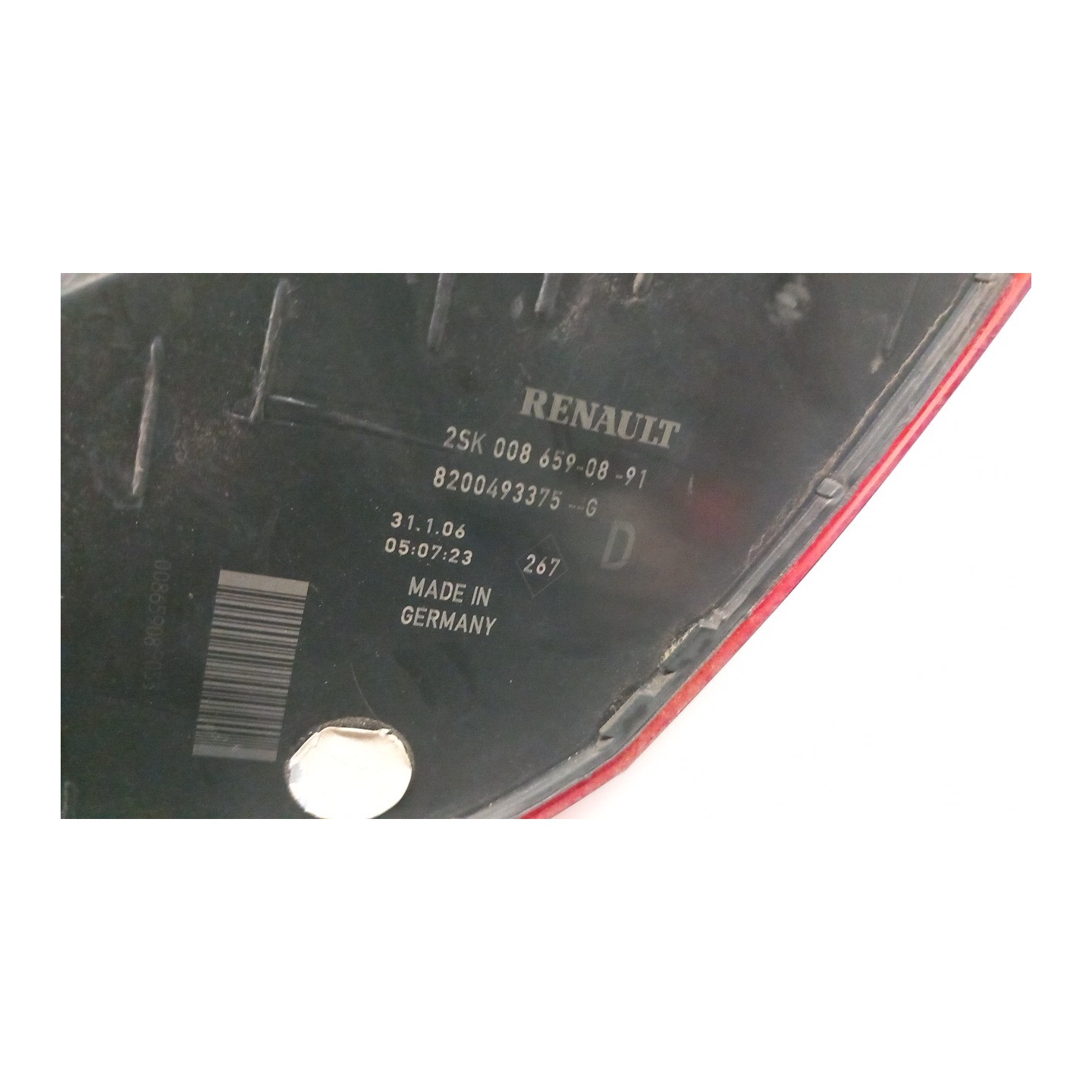 FANALE POST. DX. 088 RENAULT SCENIC 2A SERIE (06/03-08/09) K4MD8 8200474327