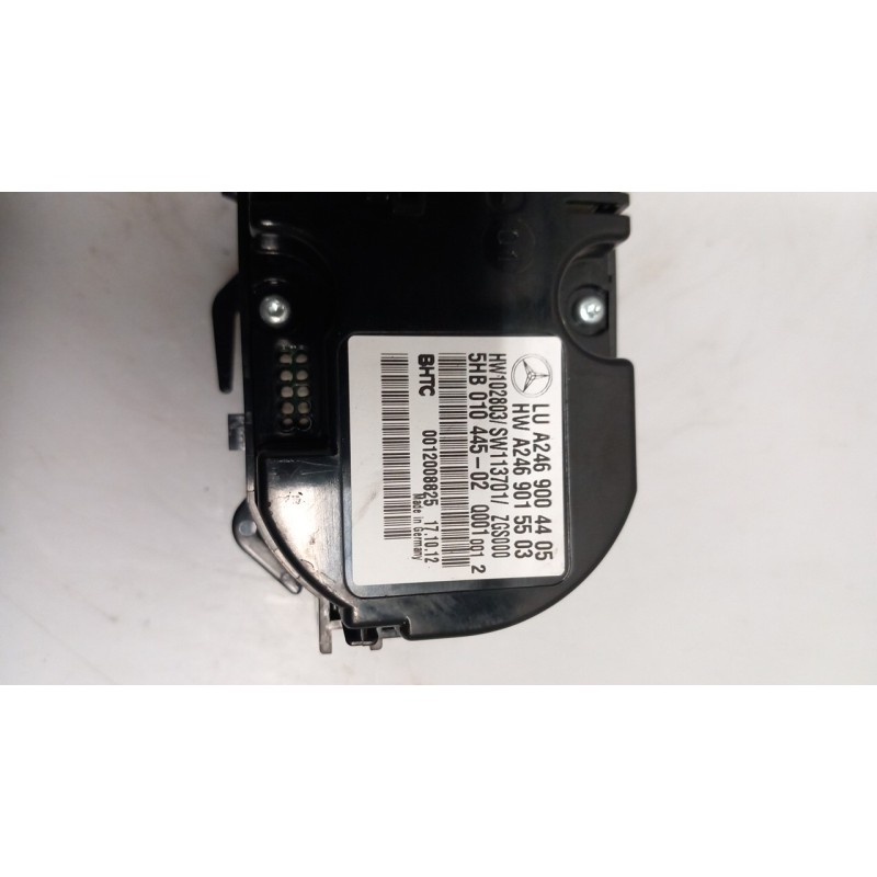 BLOCCO COMANDO CLIMATIZZAZIONE 147 MERCEDES-BENZ CLASSE B (T246) (09/11-06/19) 270910 A2469004405