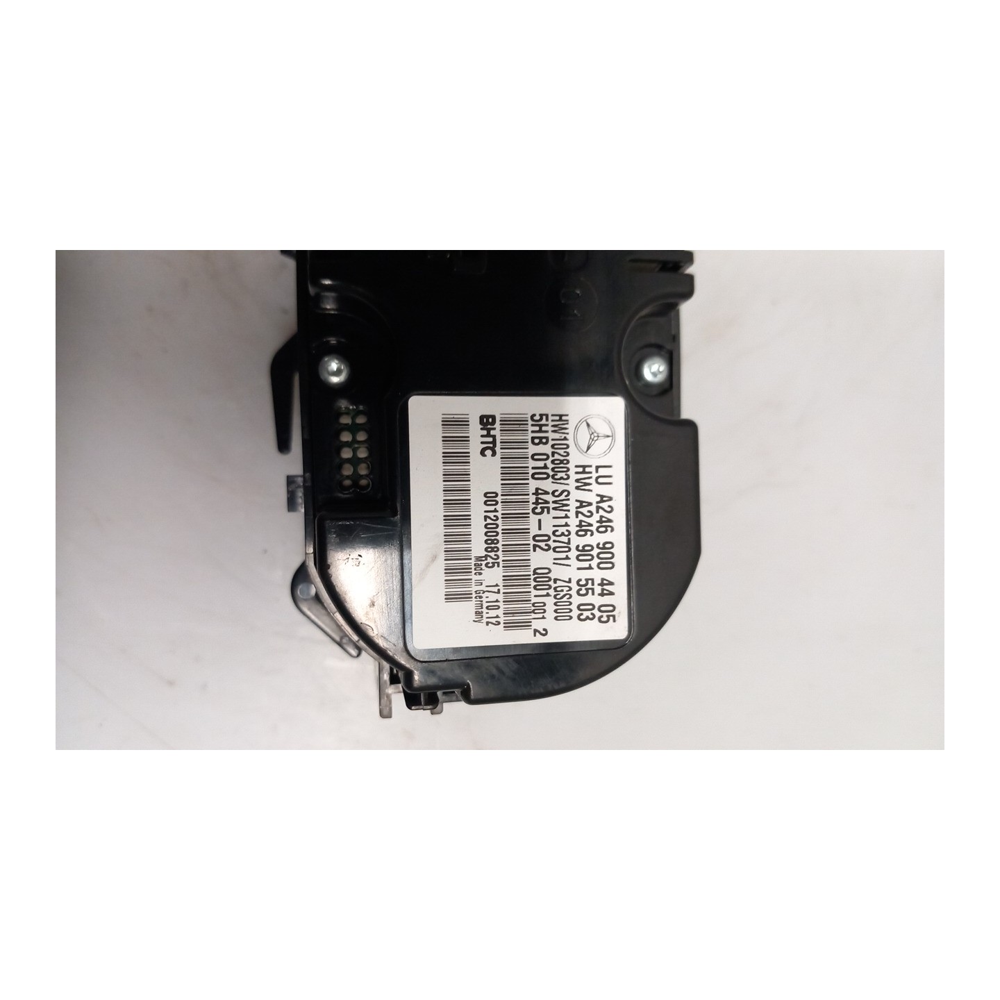 BLOCCO COMANDO CLIMATIZZAZIONE 147 MERCEDES-BENZ CLASSE B (T246) (09/11-06/19) 270910 A2469004405