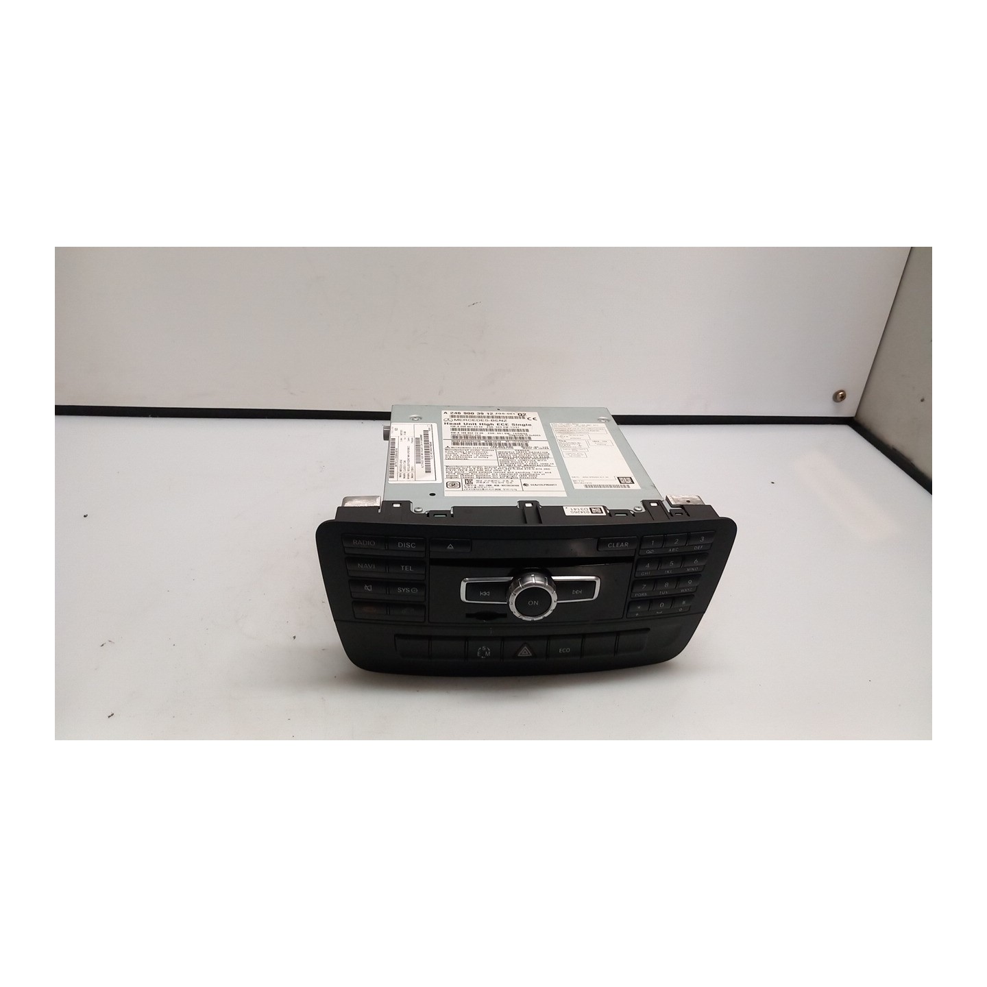 AUTORADIO RADIO MB EXQUISIT CON VK 149 MERCEDES-BENZ CLASSE B (T246) (09/11-06/19) 270910 A2469000907