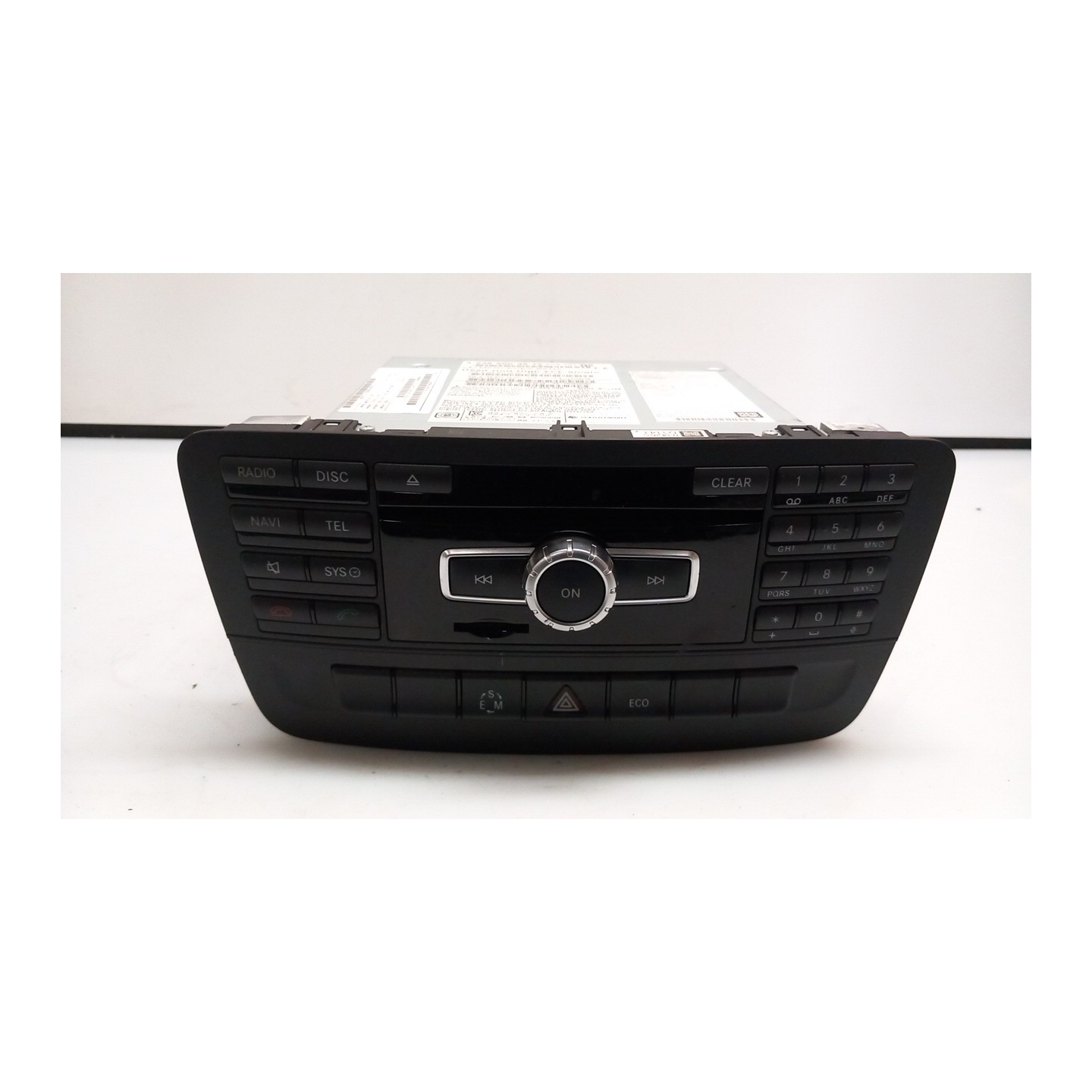 AUTORADIO RADIO MB EXQUISIT CON VK 149 MERCEDES-BENZ CLASSE B (T246) (09/11-06/19) 270910 A2469000907