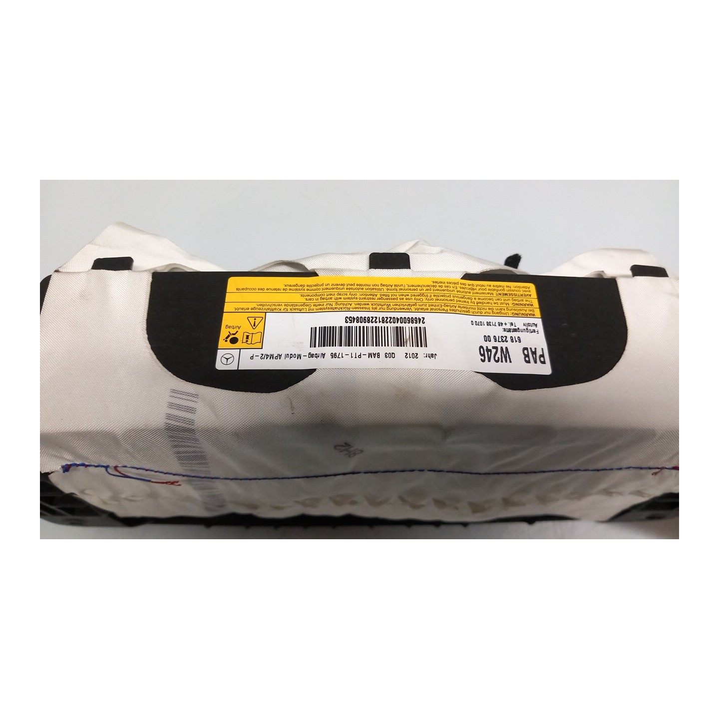 DISPOSITIVO AIRBAG PROTEZIONE GAMBE 153 MERCEDES-BENZ CLASSE B (T246) (09/11-06/19) 270910 A24686003029H68