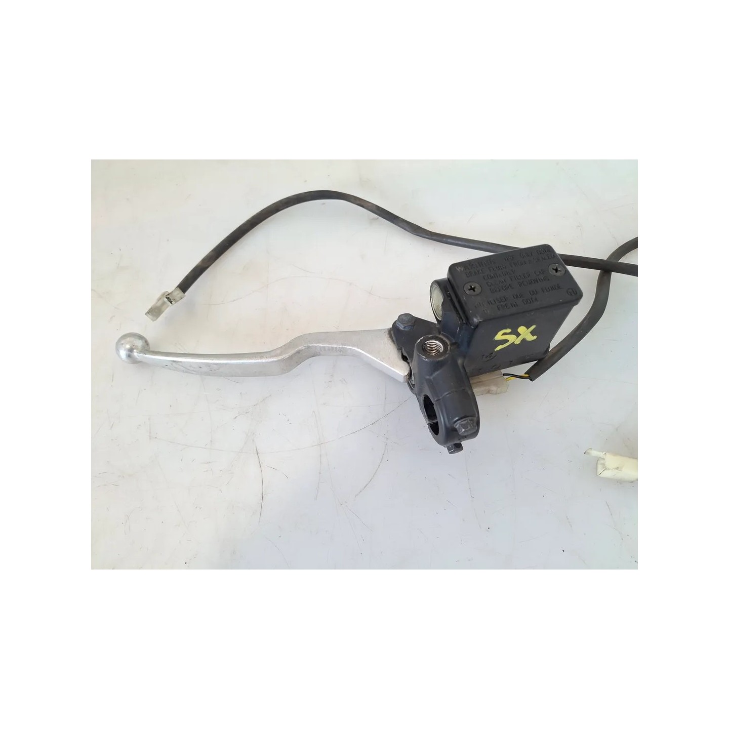 Pompa con serbatoio liquido freni posteriore con leva Peugeot Geopolis 400 Geo400 