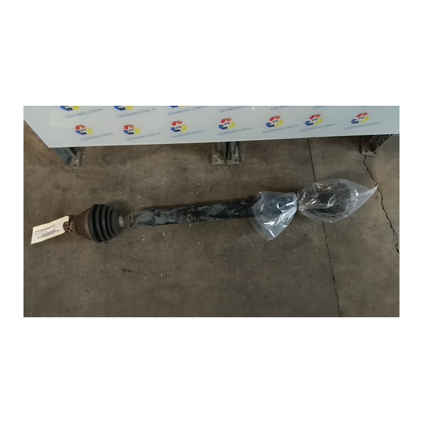 SEMIALBERO ANT. COMPL. DX. 113 VOLKSWAGEN TOURAN (1T) (02/03-11/10) BAG 1K0407272KD