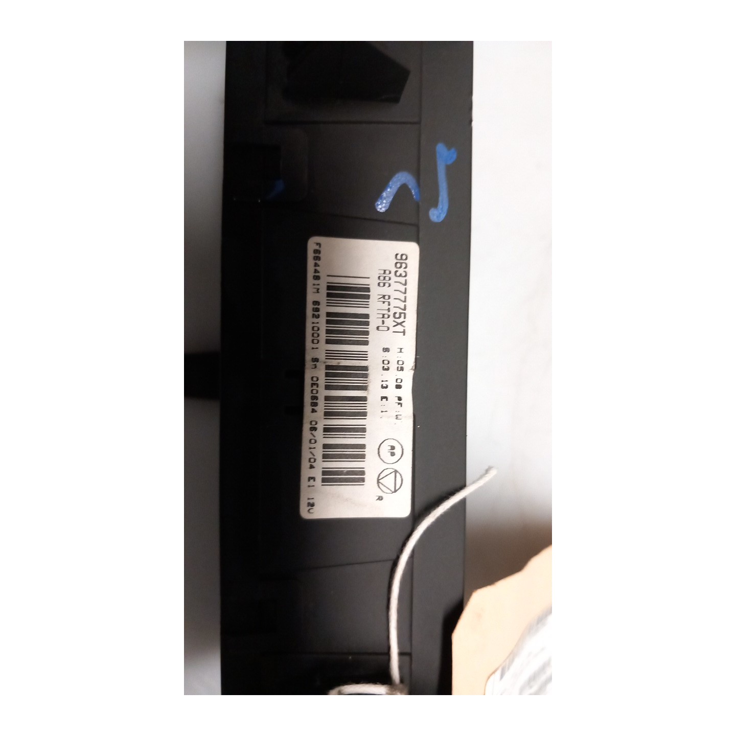 BLOCCO COMANDO CLIMATIZZAZIONE C/ A/C 021 CITROEN C3 1A SERIE (02/02-12/05) KFU 6451KR