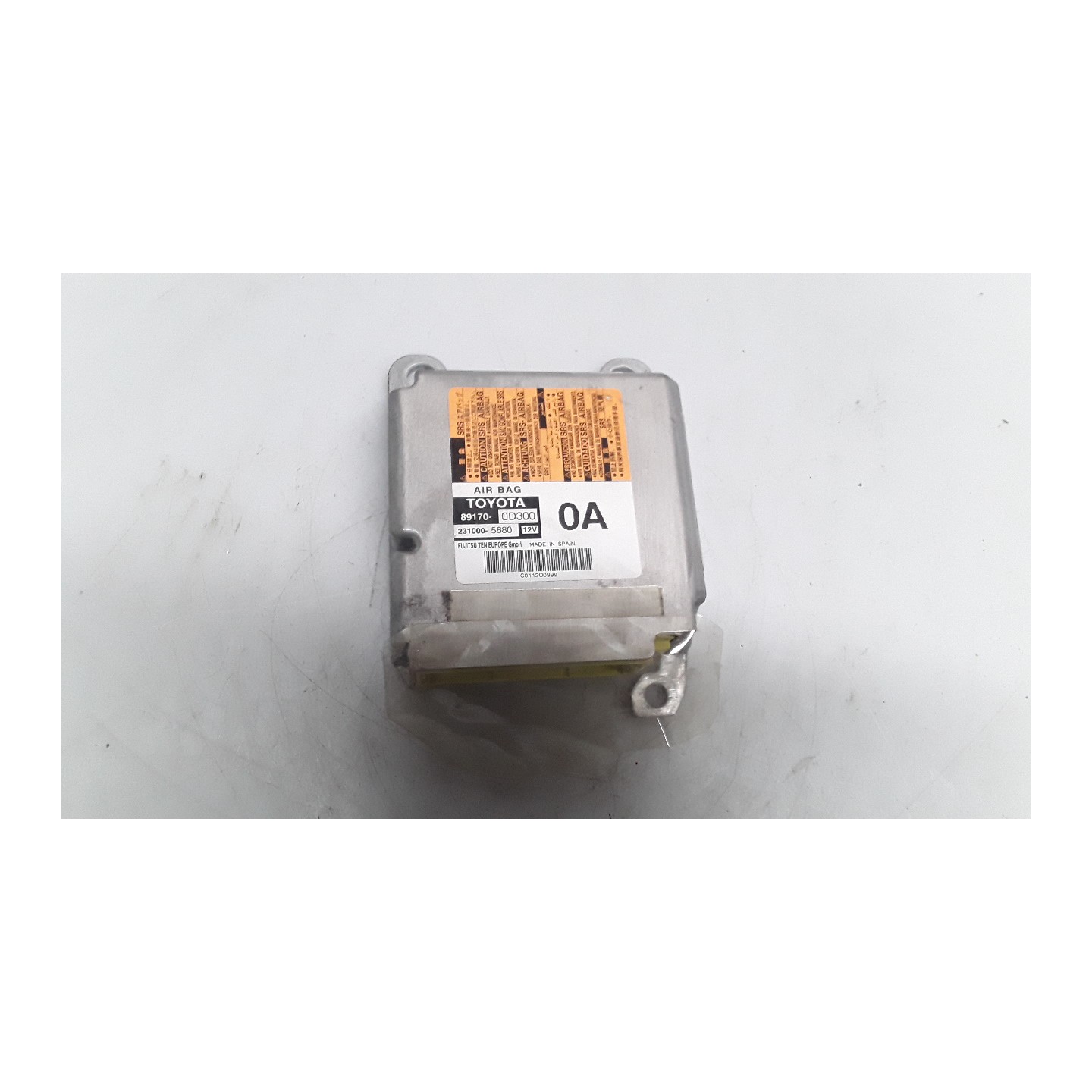 CENTRALINA COMANDO AIRBAG 098 TOYOTA YARIS (09/11-02/15) 1NDTV 891700D300