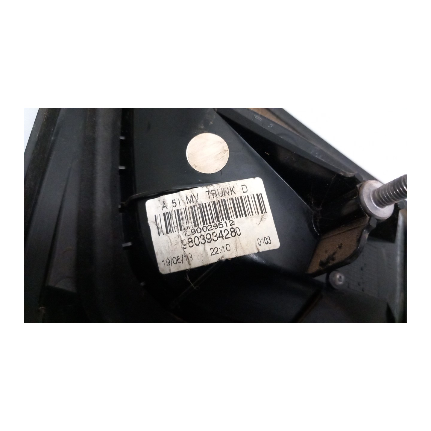 CATARIFRANGENTE DX. 072 CITROEN C3 2A SERIE (A51) (03/13-06/17 8H01 9803934280