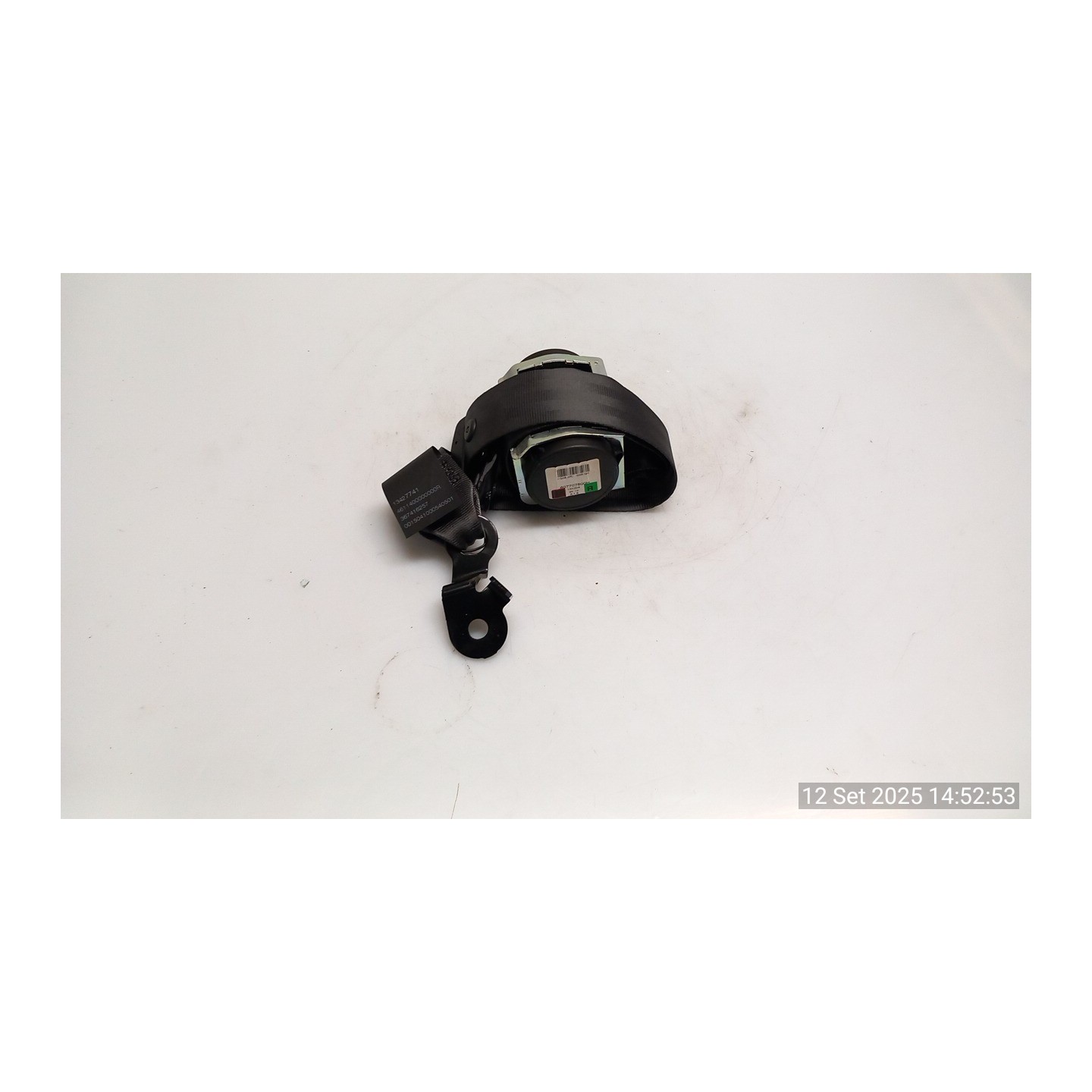 CINTURA DI SICUREZZA ANT. DX. 147 OPEL CORSA (X15) (12/14-12/19) B12XER 13427741