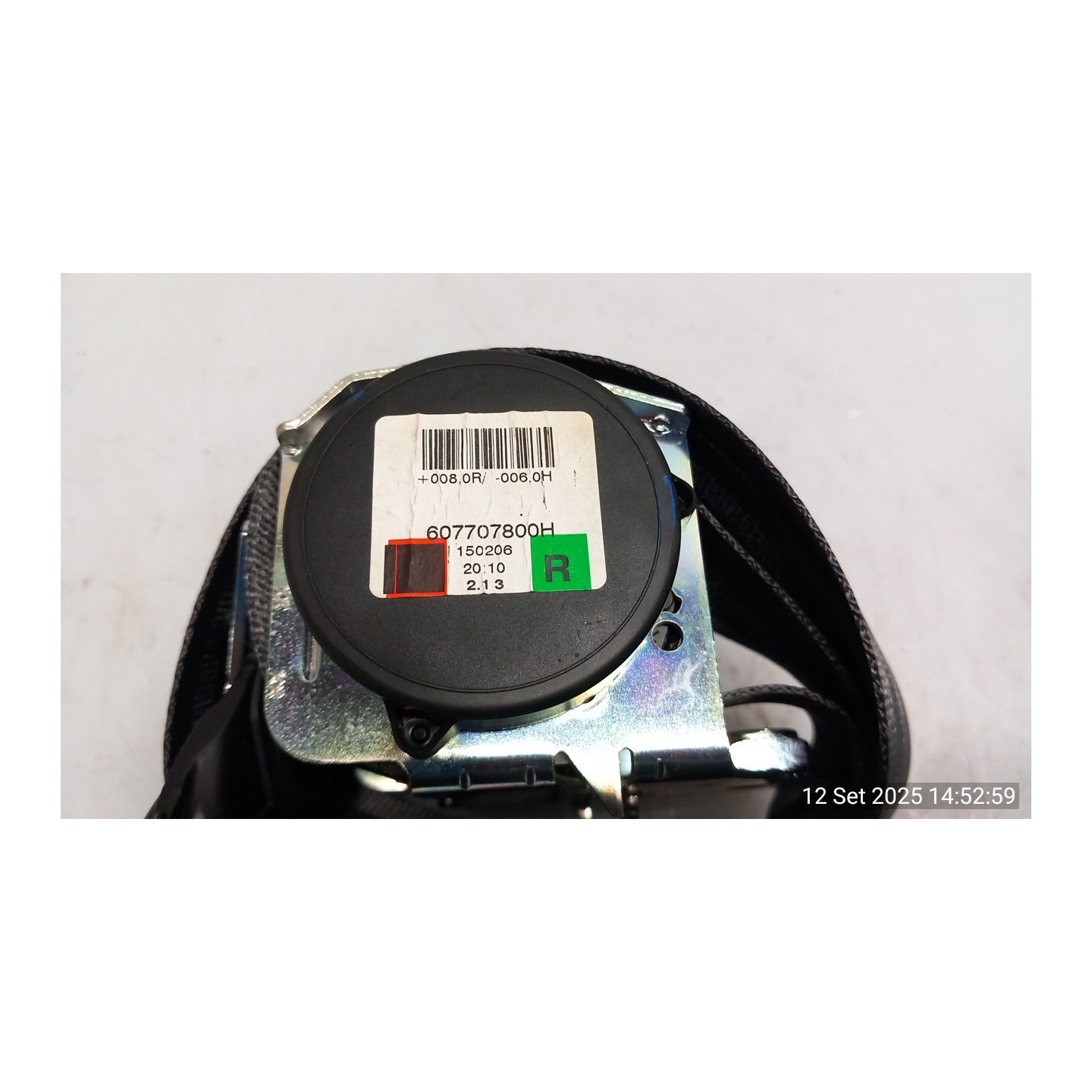 CINTURA DI SICUREZZA ANT. DX. 147 OPEL CORSA (X15) (12/14-12/19) B12XER 13427741