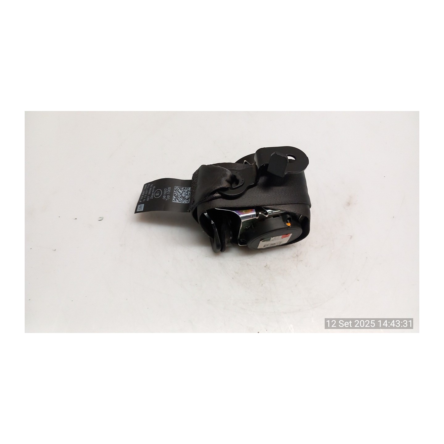 CINTURA DI SICUREZZA ANT. SX. 148 OPEL CORSA (X15) (12/14-12/19) B12XER 13427740
