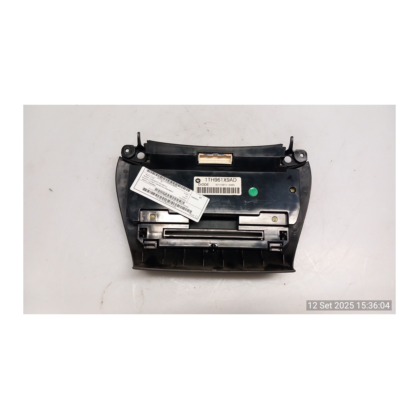BLOCCO COMANDO CLIMATIZZAZIONE HAG 201 FIAT FREEMONT (24) (04/11-) 939B5000 K55111312AC