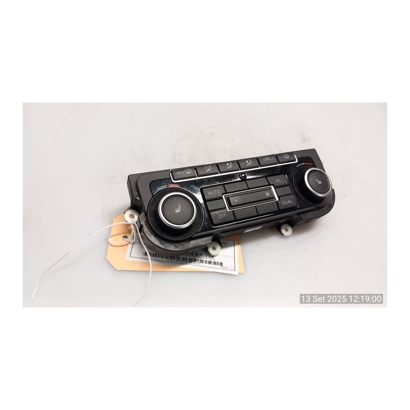 BLOCCO COMANDO CLIMATIZZAZIONE 005 VOLKSWAGEN PASSAT (36) (10/10-12/14) CFF 7N0907426CMZJU