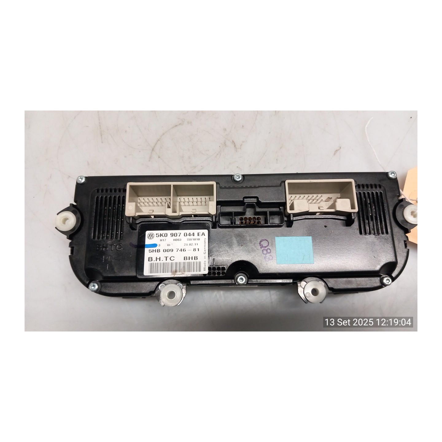 BLOCCO COMANDO CLIMATIZZAZIONE 005 VOLKSWAGEN PASSAT (36) (10/10-12/14) CFF 7N0907426CMZJU