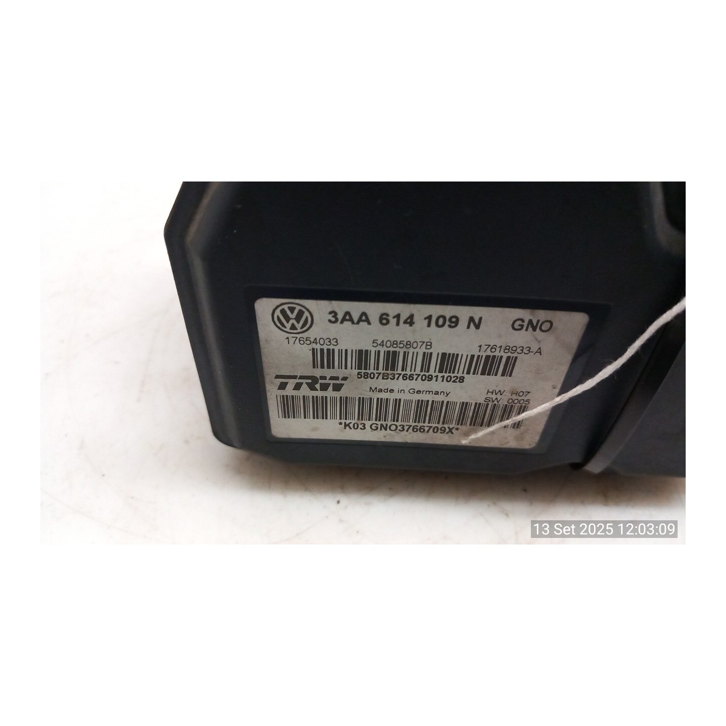 AGGREGATO ABS C/REGOLATORE DISTANZA 007 VOLKSWAGEN PASSAT (36) (10/10-12/14) CFF 3AA614109ASBEF