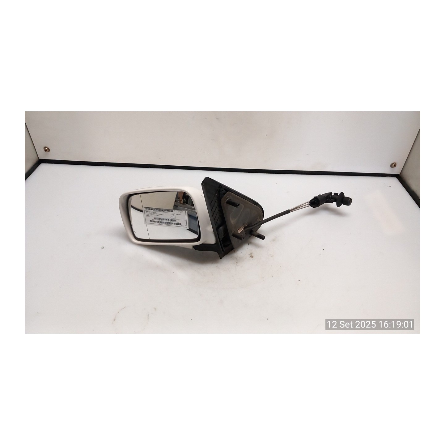 RETROVISORE EST. REGOLAZ. ELETTR. SX. 034 VOLKSWAGEN POLO 3A SERIE (11/94-09/01) AER 6N1857507AGRU