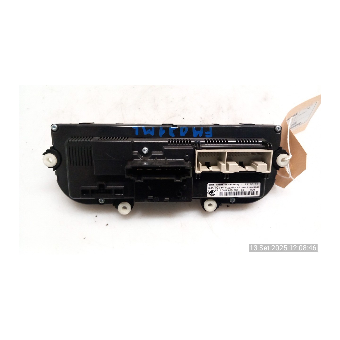 BLOCCO COMANDO CLIMATIZZAZIONE 074 SKODA YETI (5L) (07/09-12/13) CFH 1Z0819047AD3X1