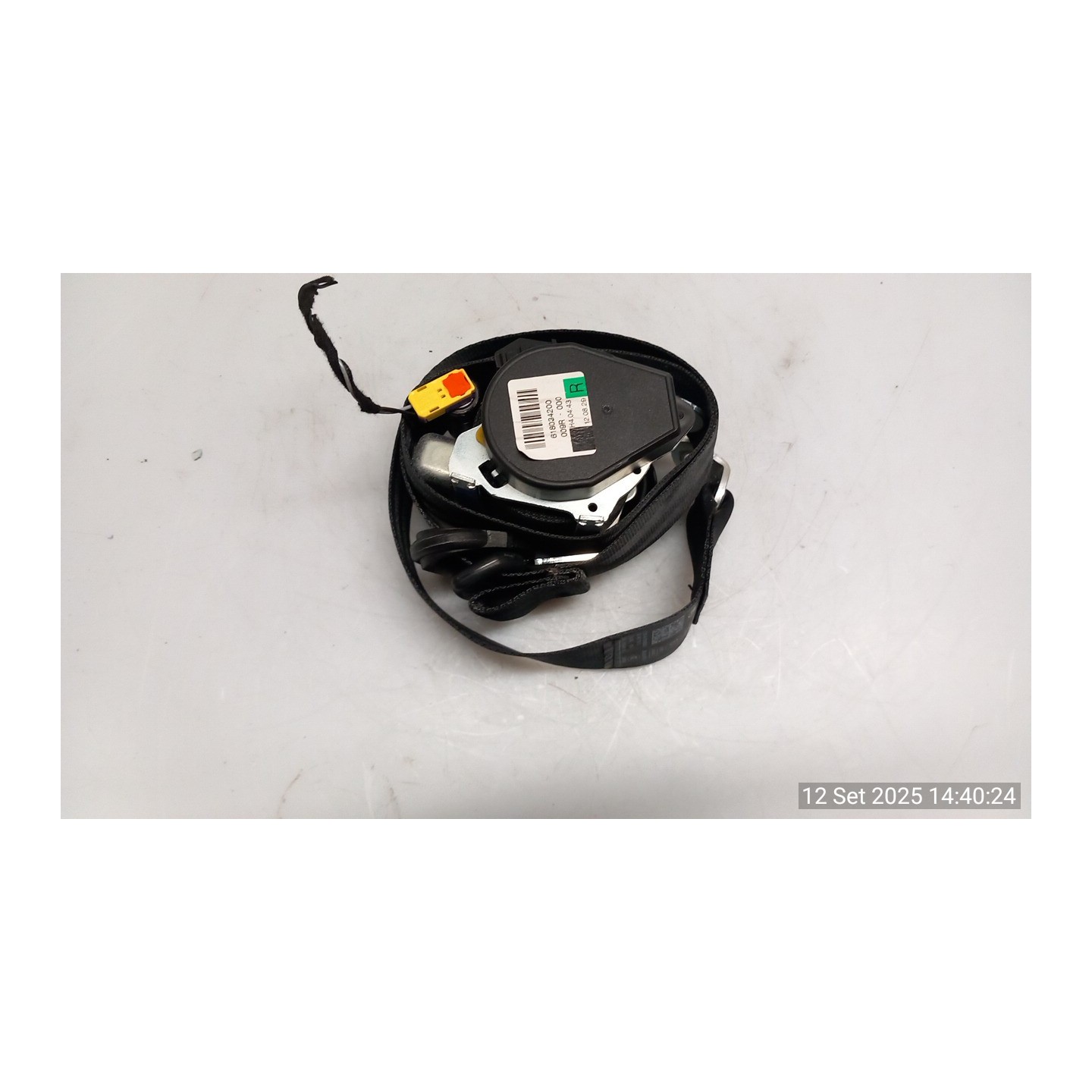 CINTURA DI SICUREZZA ANT. DX. 077 SKODA YETI (5L) (07/09-12/13) CFH 5L1857702DRAA