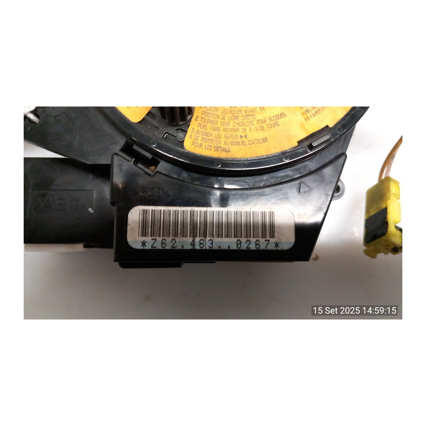 CONTATTO SPIRALIFORME AIRBAG 114 MAZDA MAZDA 3 (08/06-10/09) Y6 BS3E66CS0